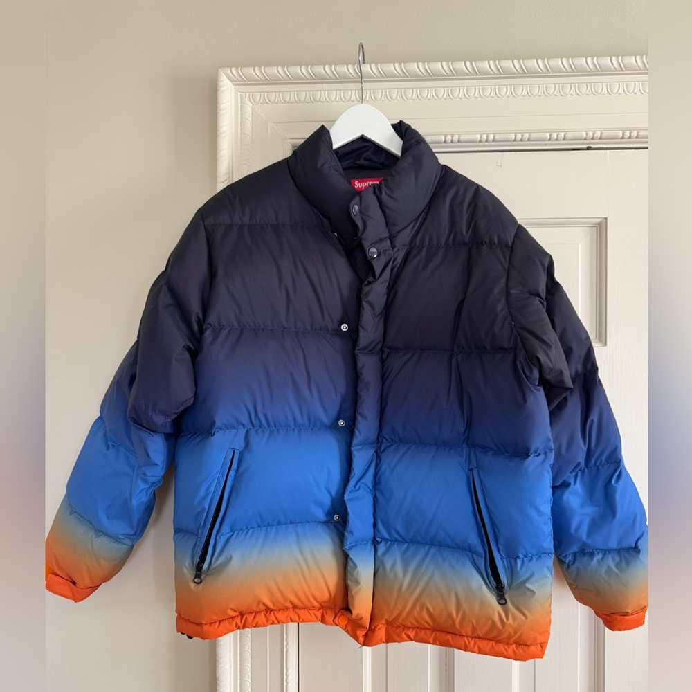 Supreme Gradient Puffer Jacket size Medium